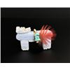 Image 1 : Zuni Carved Lace Agate Moose Fetish