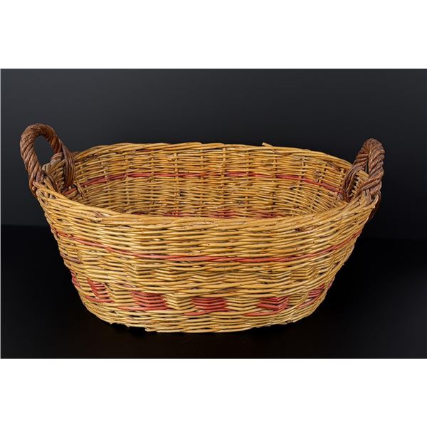 Montana Hutterite Colony Egg Gathering Basket