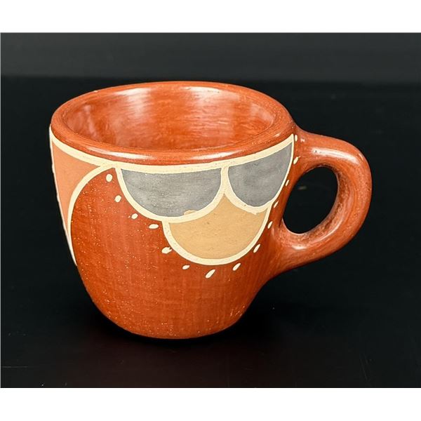 Santa Clara Pueblo Pottery Miniature Cup