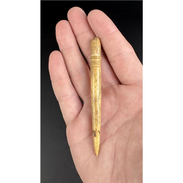 Whaler Made Whale Bone Bodkin