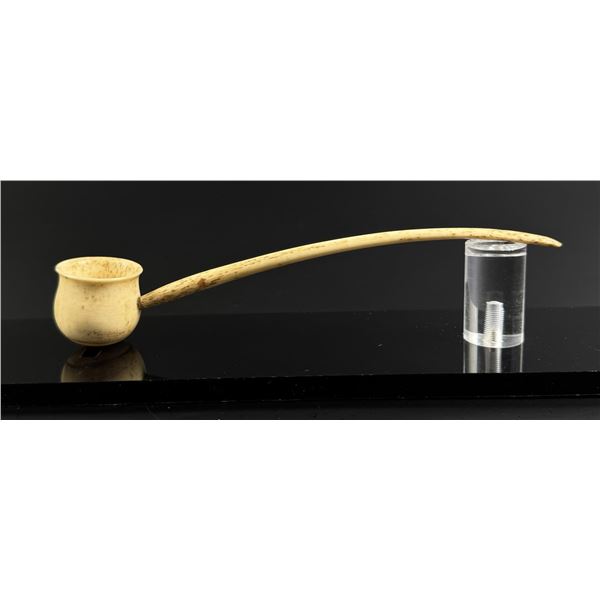 Whaler Made Whale Bone Dipper Ladle