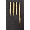 Image 2 : Whaler Made Whale Bone Sewing Bodkin Awls Tools