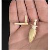 Image 1 : Whaler Made Whale Bone Sewing Thread Spool