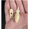 Image 2 : Whaler Made Whale Bone Sewing Thread Spool