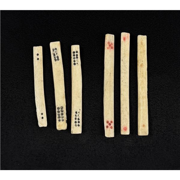 Civil War Whaler Made Whale Bone Dominoes