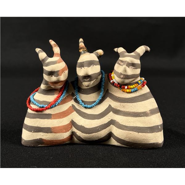 Jemez Pueblo Koshare Pottery Clowns