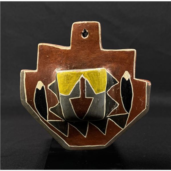 Santa Clara Pueblo Pottery Match Safe