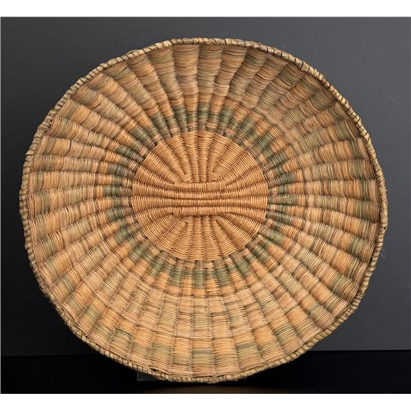 Hopi Native American Indian Basket Tray Third Mesa