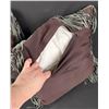 Image 5 : Cowboy Stetson Leather Fringe Pillows