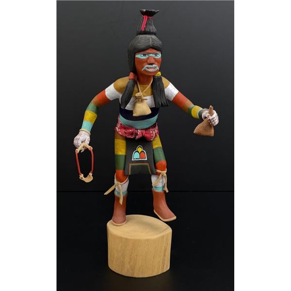 Andrew Sahmie Hopi Clown Indian Kachina Doll