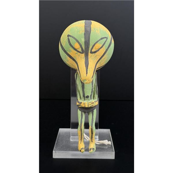 Hopi Indian Squash Kachina Doll Rattle