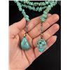 Image 2 : Navajo Turquoise Nugget Necklace