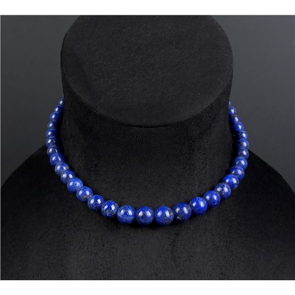 Lapis Lazuli Bead Necklace