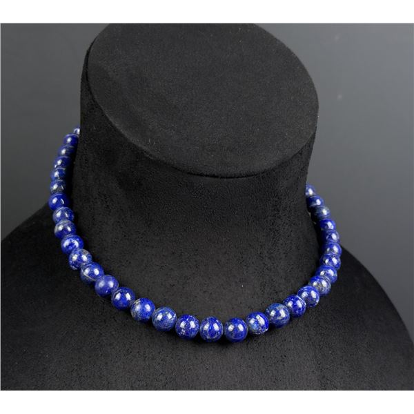 Lapis Lazuli Bead Necklace