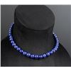 Image 1 : Lapis Lazuli Bead Necklace
