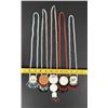 Image 10 : Native American Indian Beaded Rosette Necklaces