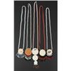 Image 8 : Native American Indian Beaded Rosette Necklaces