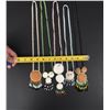 Image 10 : Native American Indian Beaded Rosette Necklaces