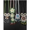 Image 3 : Native American Indian Beaded Rosette Necklaces