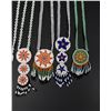 Image 3 : Native American Indian Beaded Rosette Necklaces