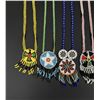 Image 2 : Native American Indian Beaded Rosette Necklaces