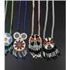 Image 3 : Native American Indian Beaded Rosette Necklaces