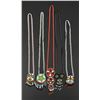Image 1 : Native American Indian Beaded Rosette Necklaces
