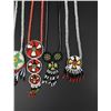 Image 3 : Native American Indian Beaded Rosette Necklaces