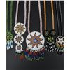 Image 3 : Native American Indian Beaded Rosette Necklaces