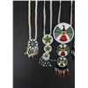 Image 2 : Native American Indian Beaded Rosette Necklaces