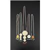 Image 6 : Native American Indian Beaded Rosette Necklaces