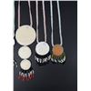 Image 8 : Native American Indian Beaded Rosette Necklaces