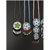 Image 2 : Native American Indian Beaded Rosette Necklaces