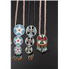 Image 4 : Native American Indian Beaded Rosette Necklaces