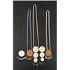 Image 7 : Native American Indian Beaded Rosette Necklaces