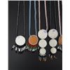 Image 9 : Native American Indian Beaded Rosette Necklaces