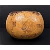 Image 1 : Native American Indian Carved Moose Gourd
