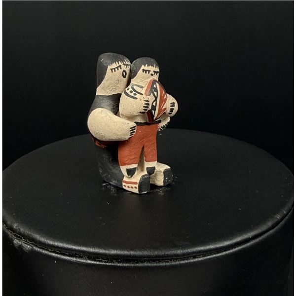 Miniature Jemez Pueblo Pottery Storyteller