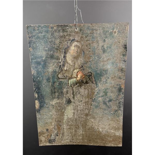 Mexican Retablo Our Lady of Sorrows