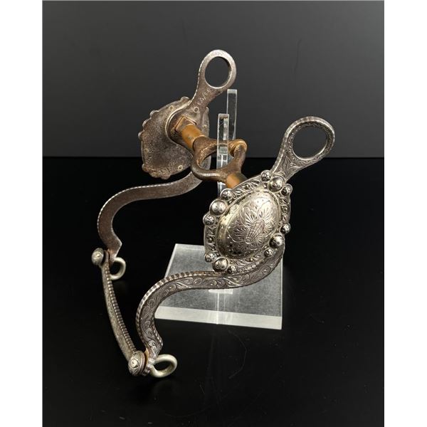 El Gato Silver Overlay San Francisco Horse Bit