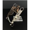 Image 1 : El Gato Silver Overlay Spade Horse Bit