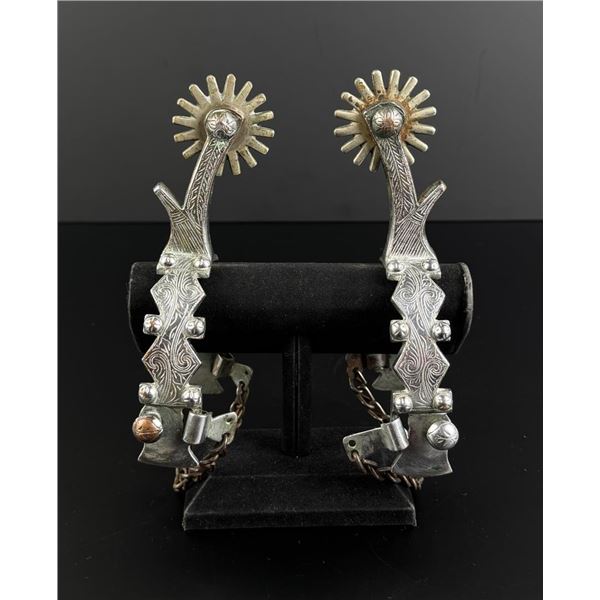 California Transitional Cowboy Spurs
