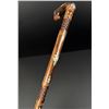 Image 3 : Inlaid Rosewood Walking Stick Cane
