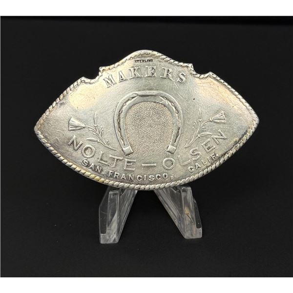 Nolte Olsen Presentation Sterling Saddle Tag