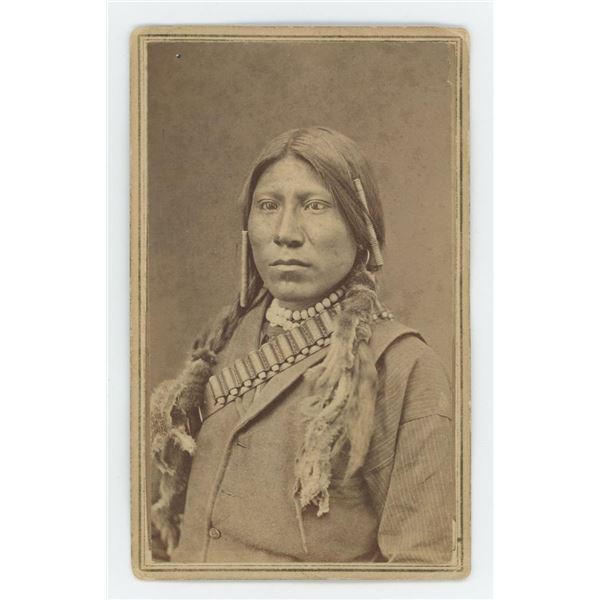WG Chamberlain Ute Indian CDV Photo