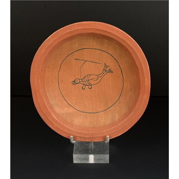 Antique Alaskan Inuit Yupik Eskimo Wood Bowl
