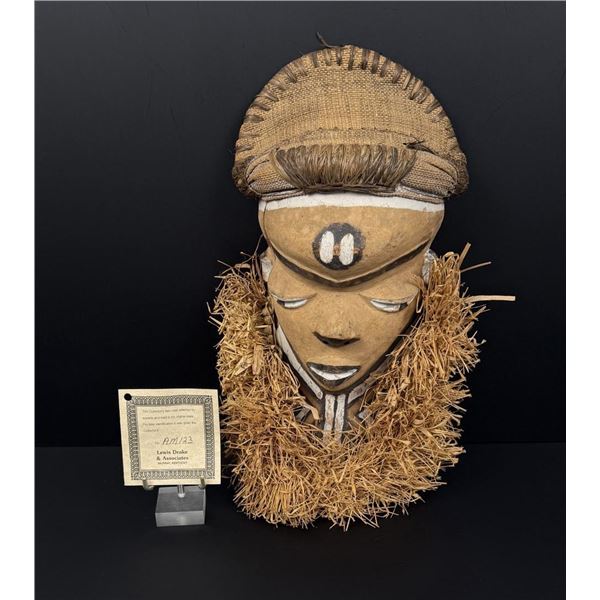 Western Pende Kiwoyo Muyombo Mask