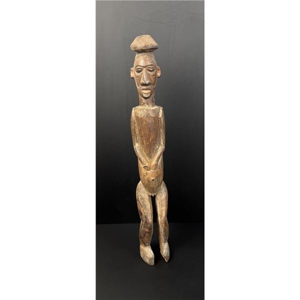 Luba African Fertility Wood Carving Statue