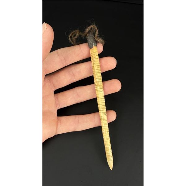 Ancient Thule Inuit Walrus Ivory Net Repair Tool