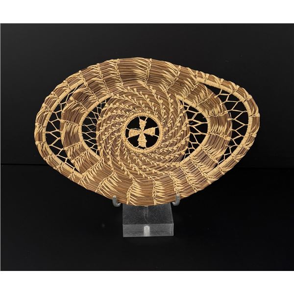 Coushatta Pine Needle Indian Basket